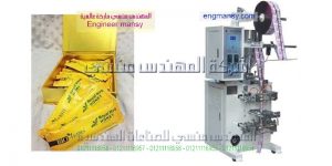ماكينة تعبئة العسل فى اكياس بلاستيكية من شركة ام توباك المهندس منسى